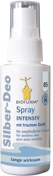 Bioturm Silber-Deo Spray intensiv Nr. 85 (50 ml)